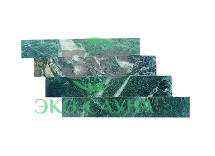 Плитка Змеевик "Шлифованный" толщина 10мм