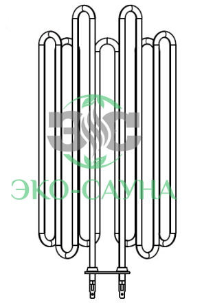 Harvia ТЭН для электрокаменки Globe GL110 3500W/230V артикул ZVO-200