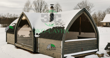 Баня викинг  КРИСТИАНСТАД М2  8м x 3м