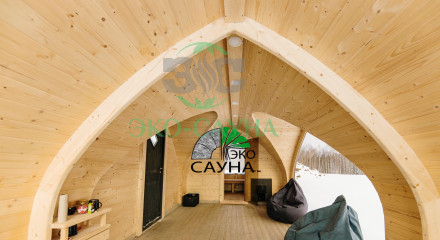 Баня викинг  КРИСТИАНСТАД М2  8м x 3м