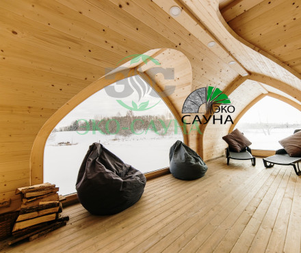 Баня викинг  КРИСТИАНСТАД М2  8м x 3м