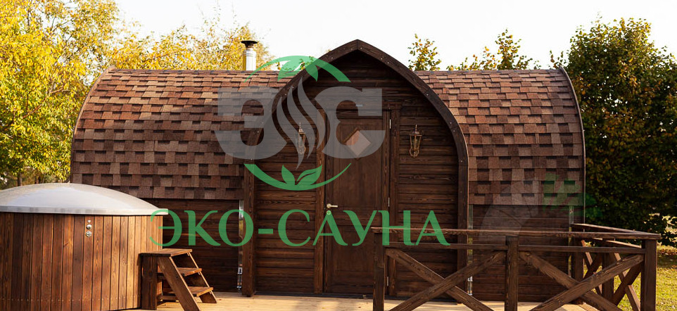 Баня бочка  викинг  КРИСТИАНСТАД 6м