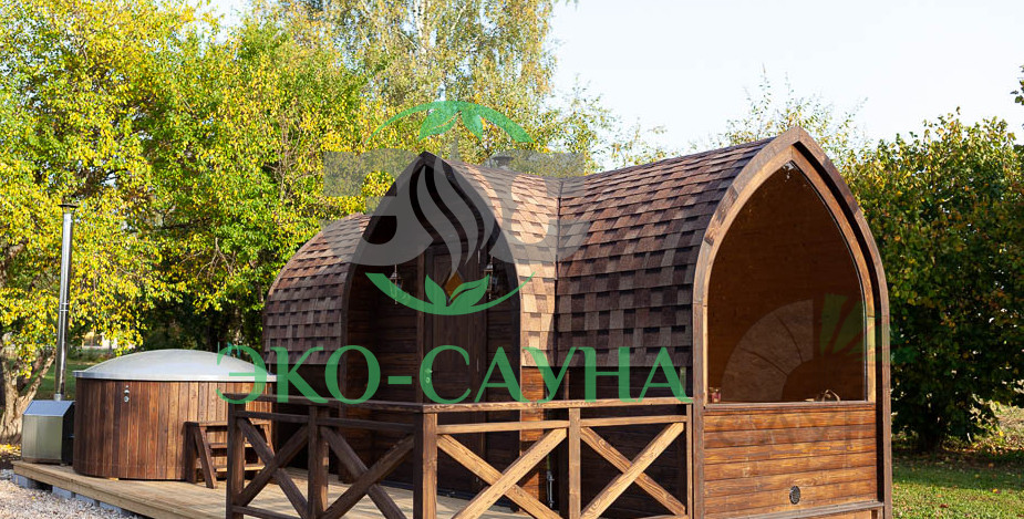 Баня бочка  викинг  КРИСТИАНСТАД 6м