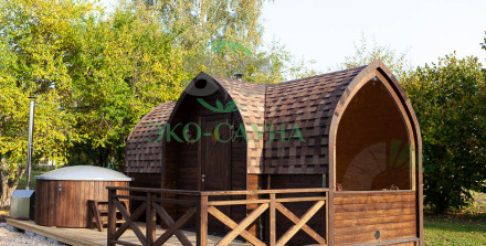 Баня бочка  викинг  КРИСТИАНСТАД 6м  