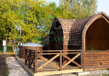 Баня бочка  викинг  КРИСТИАНСТАД 6м  