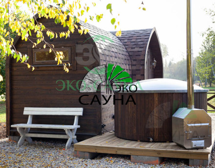 Баня бочка  викинг  КРИСТИАНСТАД 6м  