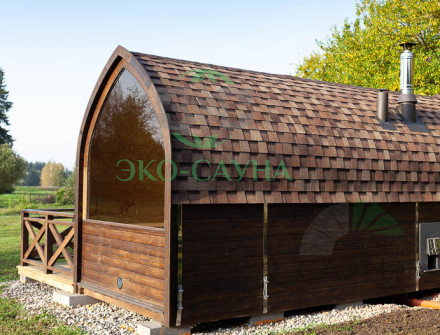 Баня бочка  викинг  КРИСТИАНСТАД 6м  