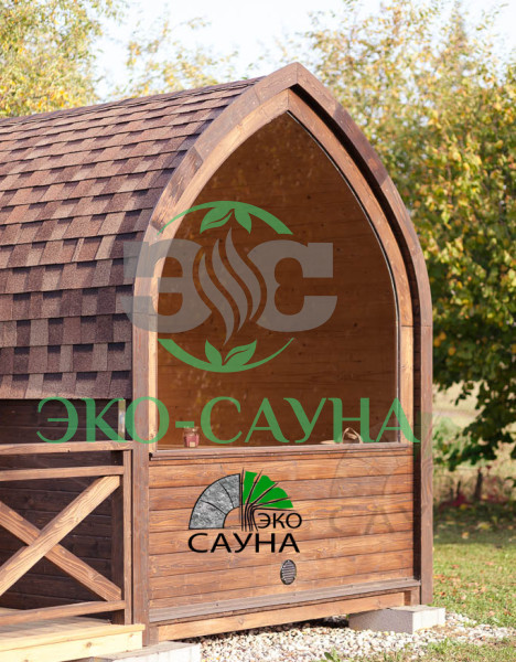Баня бочка  викинг  КРИСТИАНСТАД 6м