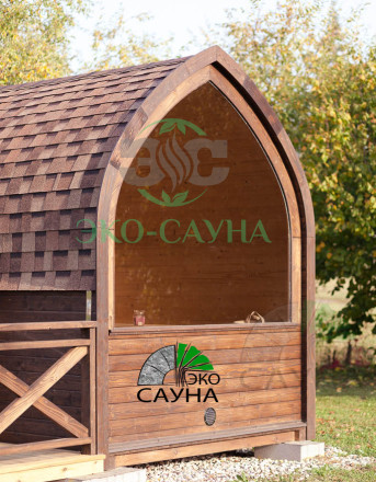 Баня бочка  викинг  КРИСТИАНСТАД 6м  