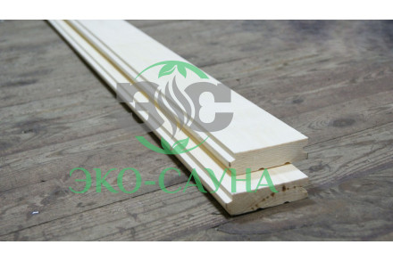 Половая доска из Липы 30х90мм сорт Экстра