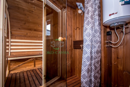 Овальная баня бочка функо 4м