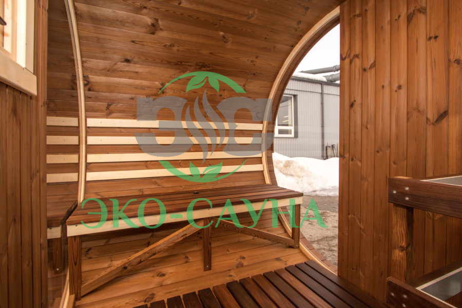 Овальная баня бочка функо 4м