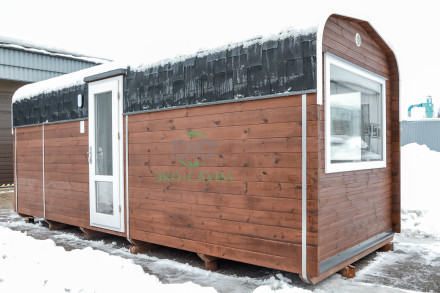 Гостевой домик квадро модерн функо 10  6м x 2,40м 