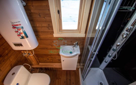 Баня квадро садовый домик  функо 60 