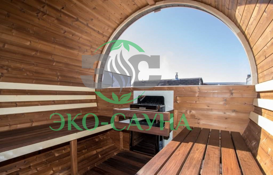 Баня-бочка функо 2 4м x 2,30