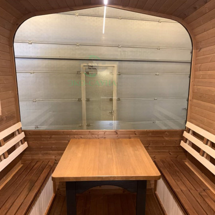 Баня куб панорама функо 1 - 6м 