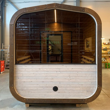 Баня куб панорама функо 1 - 6м 