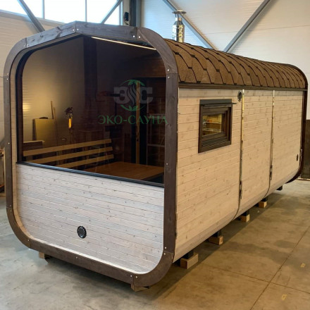 Баня куб панорама функо 1 - 6м 