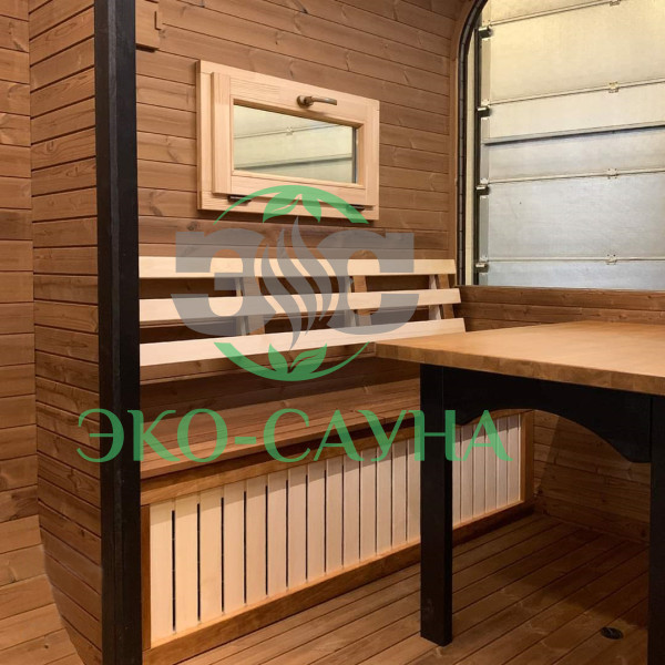 Баня куб панорама функо 1 - 6м