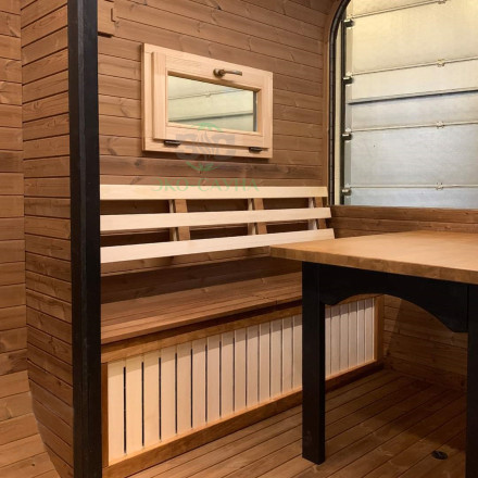 Баня куб панорама функо 1 - 6м 