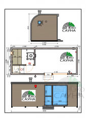 Баня парус люкс функо 1 6x2,50
