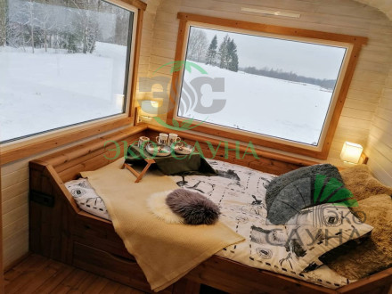 Гостевой домик квадро модерн 6м x 2,40м