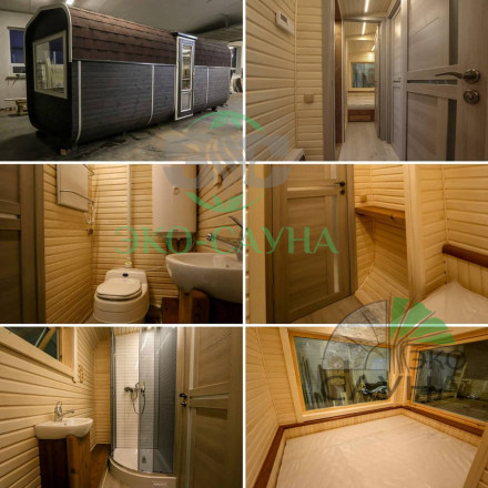 Гостевой домик квадро модерн 6м x 2,40м