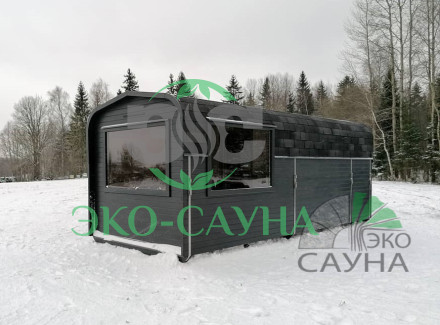 Гостевой домик квадро модерн 6м x 2,40м