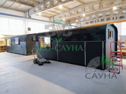 Гостевой домик квадро модерн 6м x 2,40м