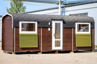 Гостевой домик квадро модерн функо 14  6м x 2,40м 