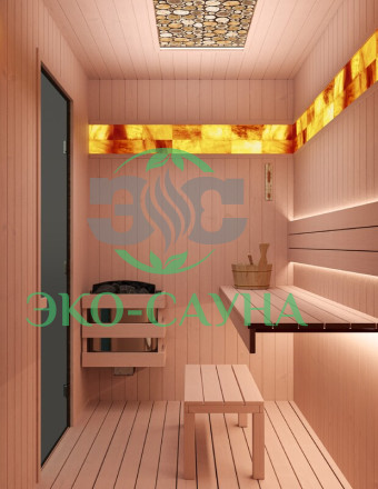 Сауна-Кабинка "DeLuxe Mixed"