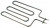 Harvia ТЭН для электрокаменки KIP/KV/M45/V45(E)Topclass Combi KV50SE(A) KIP/KV30(Е) zsk-690 1500W
