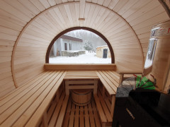 Баня бочка класса люкс 4м