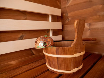 Баня куб панорама функо 2 - 6м  