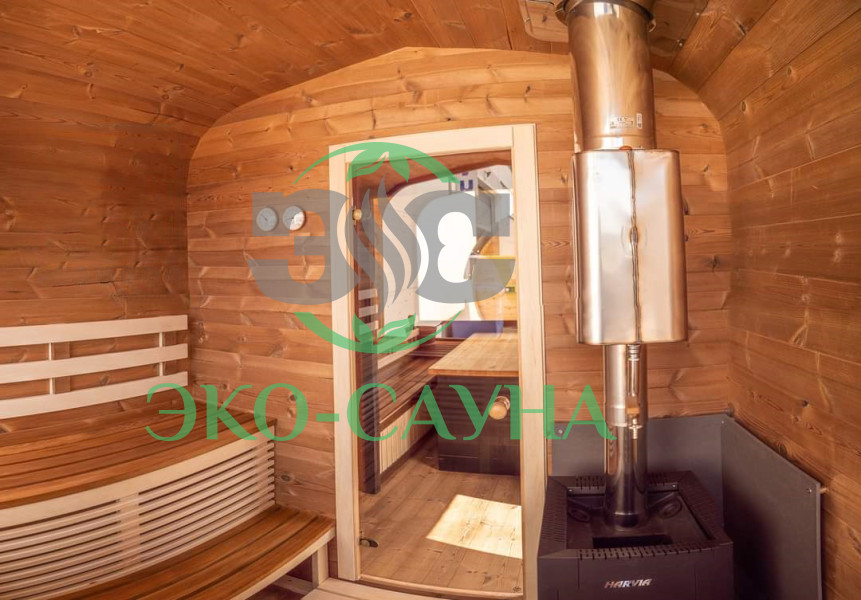 Баня куб панорама функо 2 - 6м  