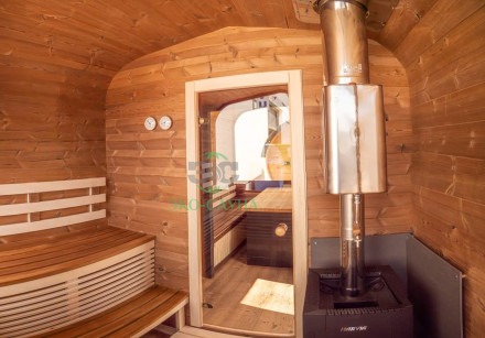 Баня куб панорама функо 2 - 6м  