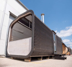 Баня куб панорама функо 2 - 6м  