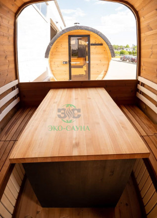 Баня куб панорама функо 2 - 6м  