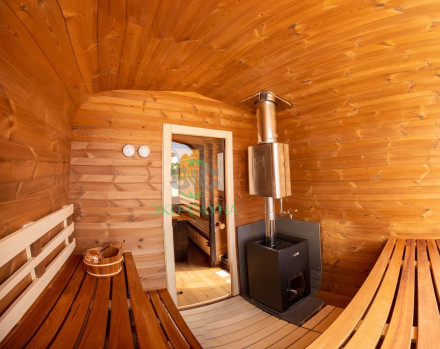 Баня куб панорама функо 2 - 6м  