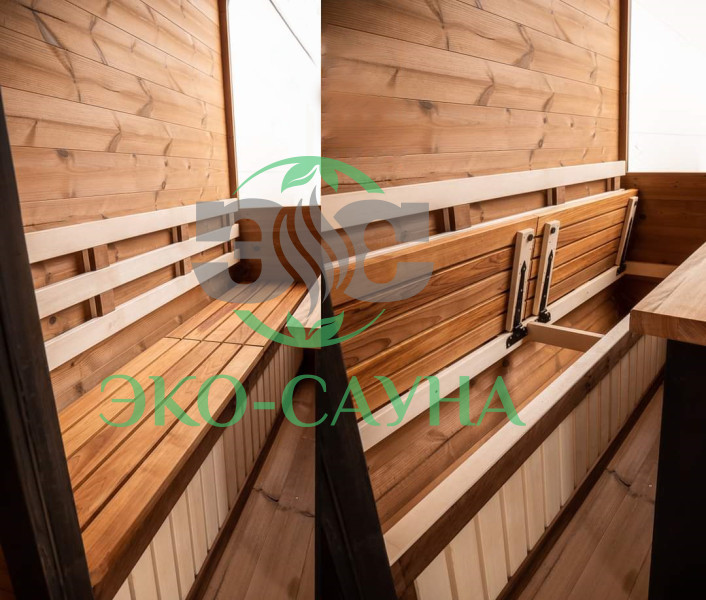 Баня куб панорама функо 2 - 6м  