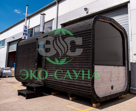 Баня куб панорама функо 2 - 6м  