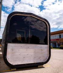 Баня куб панорама функо 2 - 6м  