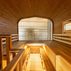 Баня куб панорама функо 3 - 6м  