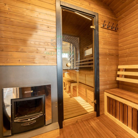 Баня куб панорама функо 3 - 6м  