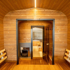 Баня куб панорама функо 3 - 6м  