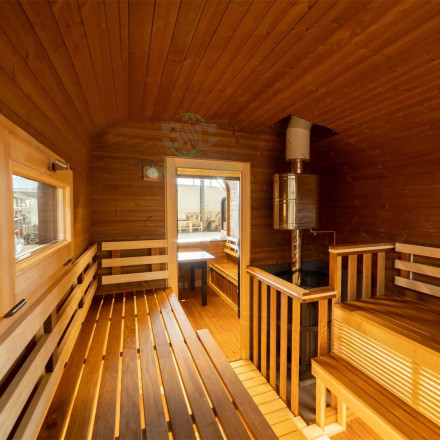 Баня куб панорама функо 3 - 6м  