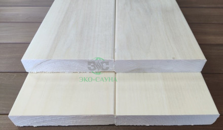 Полуполок из Липы сорт ЭА 25х40мм