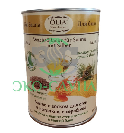 Масло с воском для стен Olia 0,9л