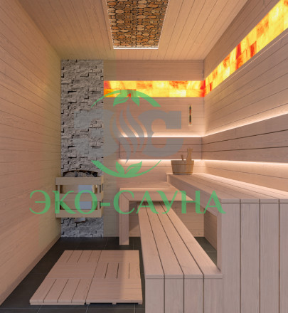 Сауна-Кабинка "DeLuxe Mixed Corner"