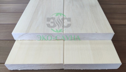 Полок из Липы 25х90мм сорт Экстра